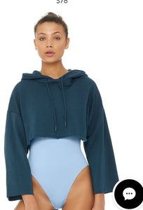 Alo Yoga Hoodie Cropped Limited Exclusive Edition